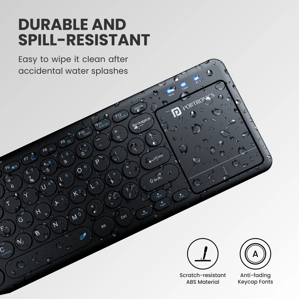 Bubble Pro Wireless Keyboard with Touchpad - Image 8