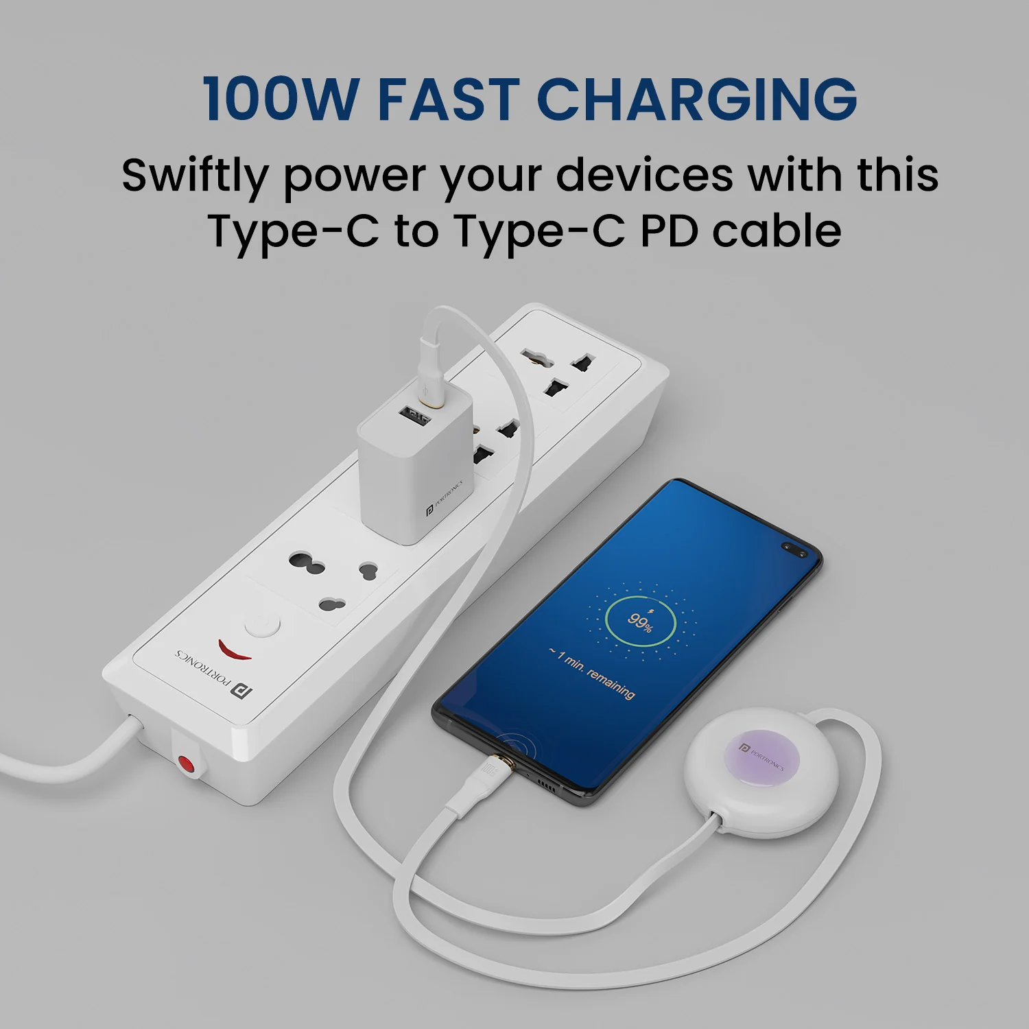 Konnect Recoil - 100W Charging cable - Image 6
