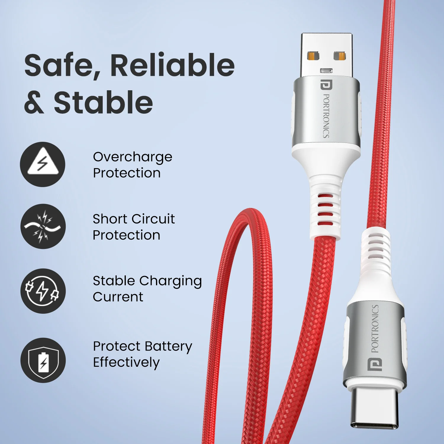 Konnect Y - USB To Type-C Cable 6A - Image 7