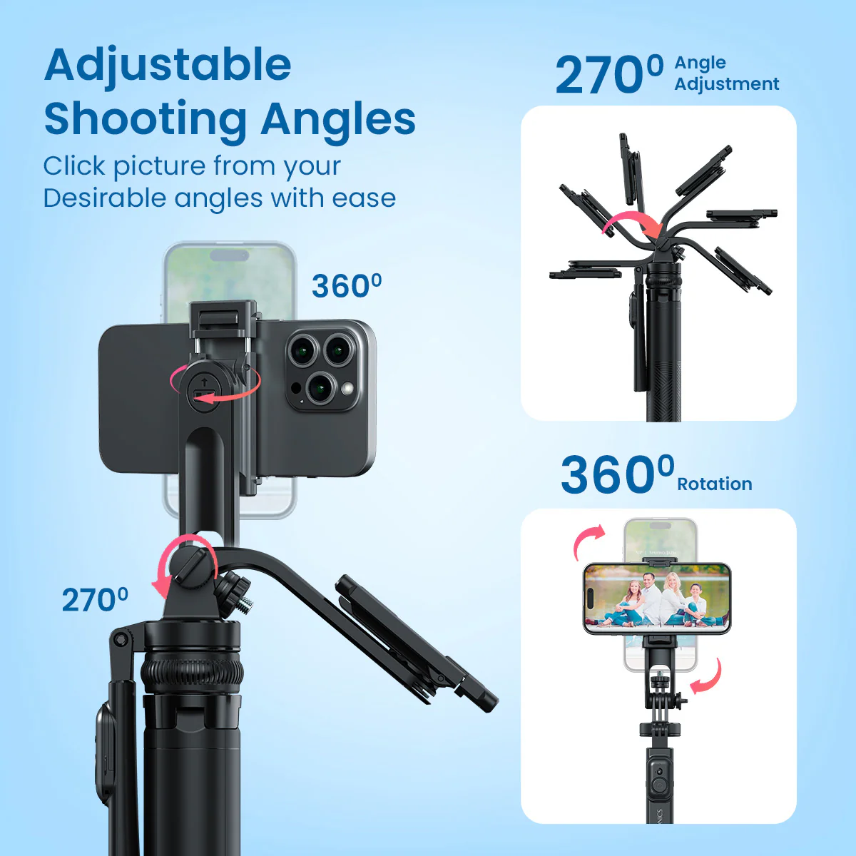 Lumistick 2 - Smart Selfie Stick - Image 3