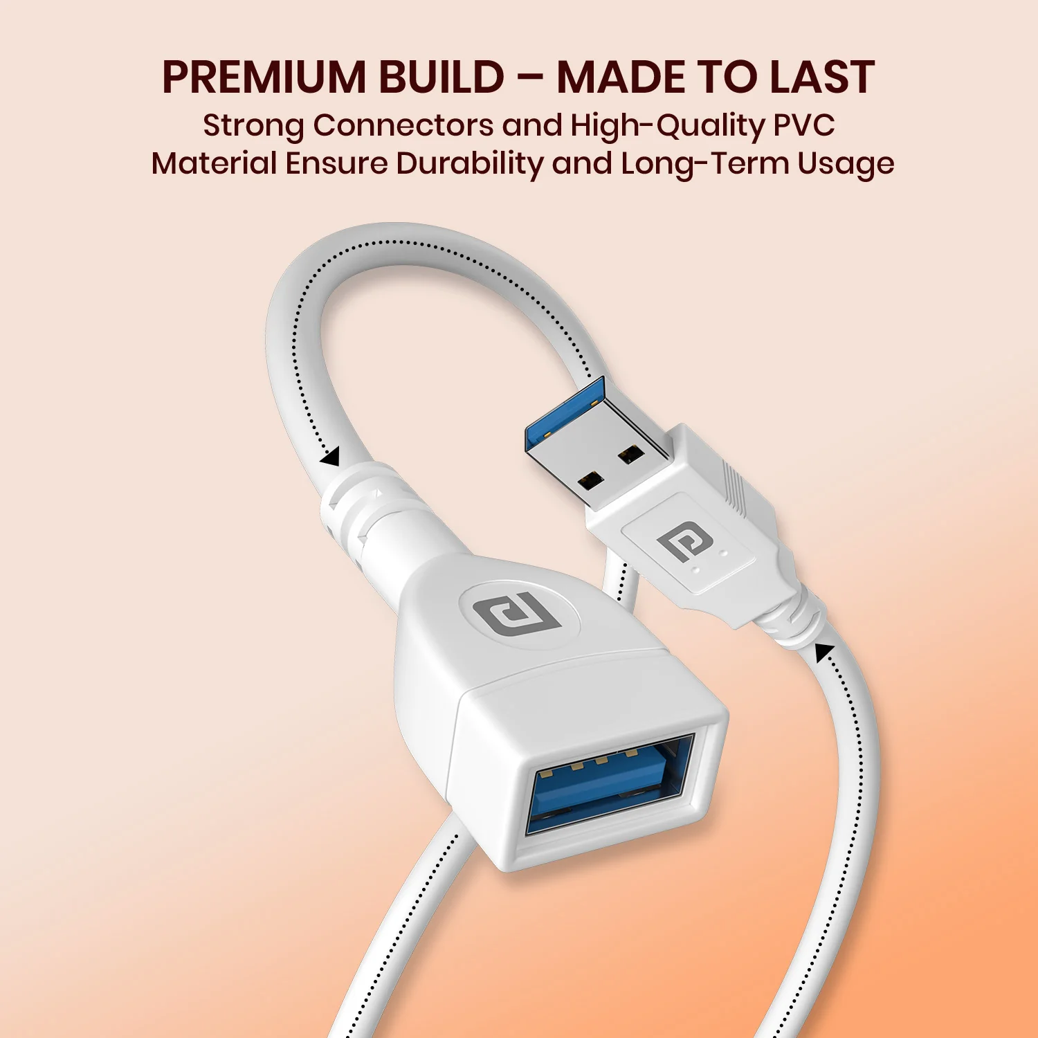 Uniconnect - USB Male To USB Female 3A  5M Cable - Image 5